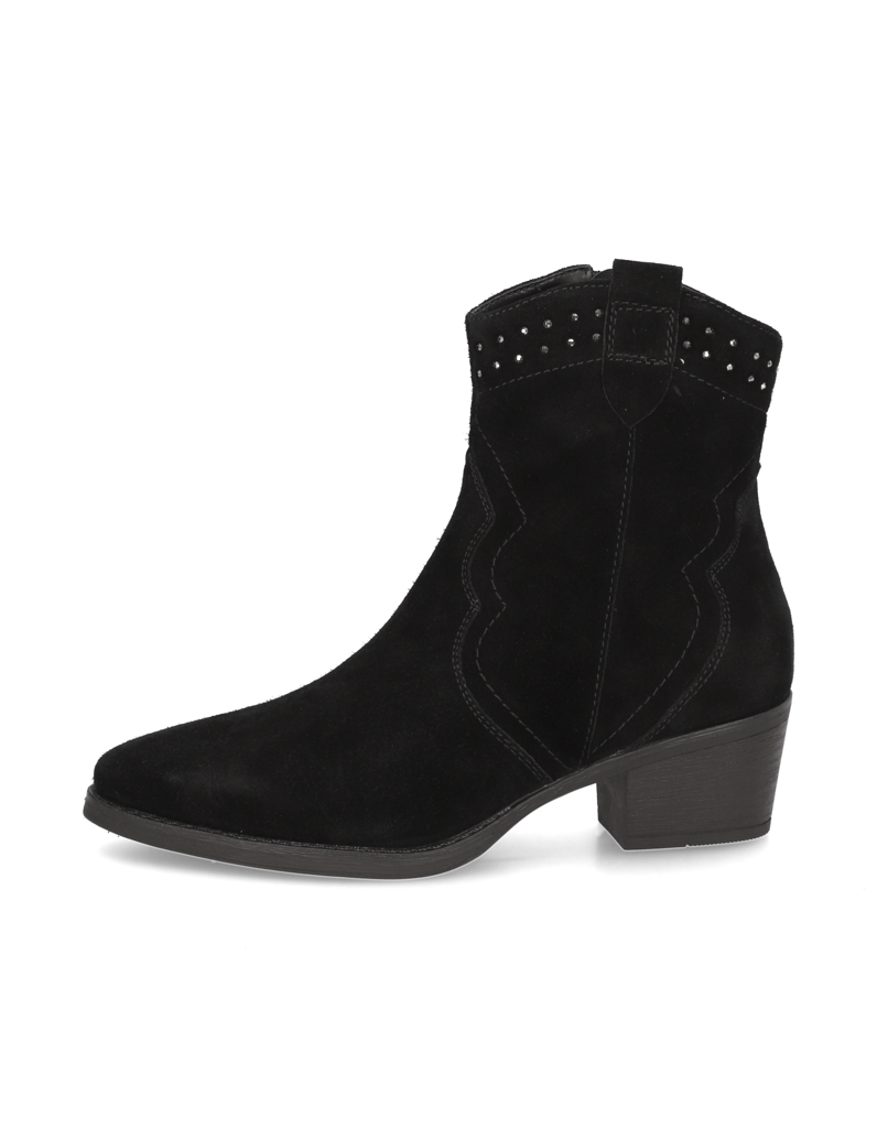 Kate-Gray-Veloursleder-Boot-schwarz