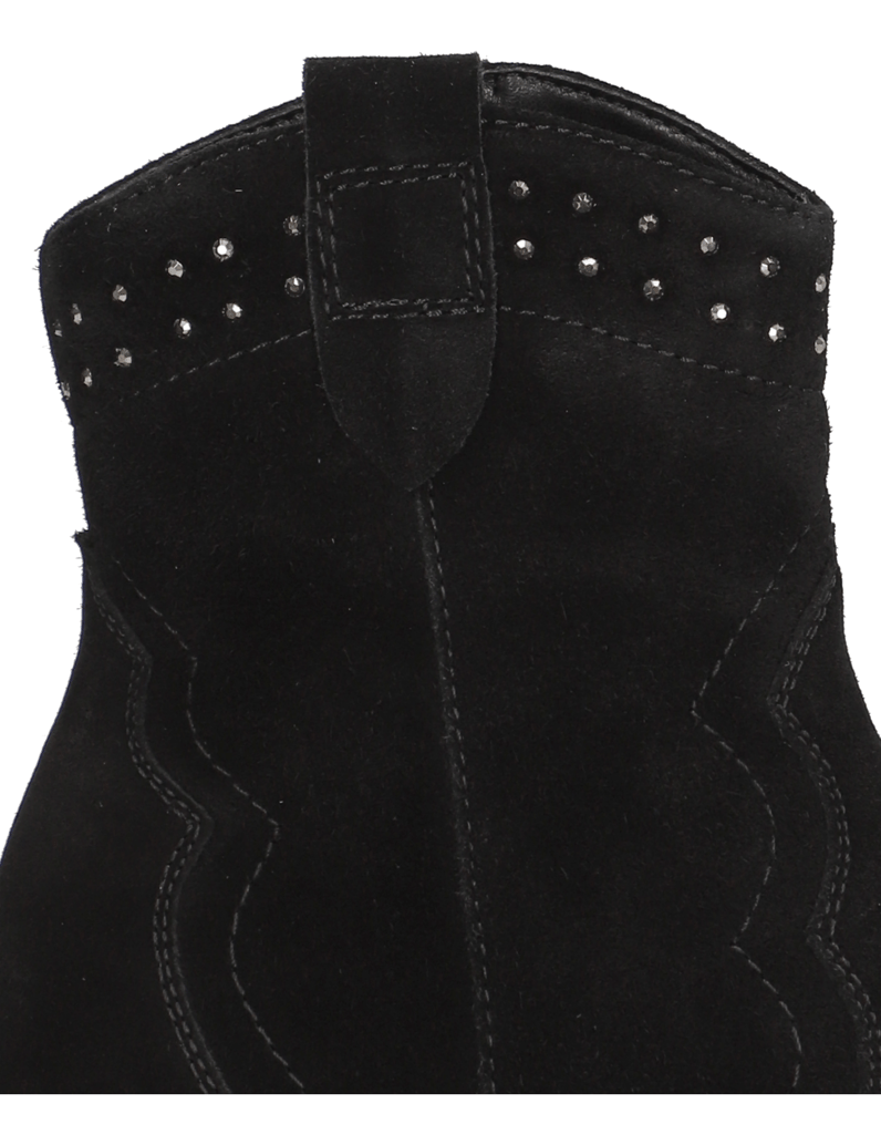 Kate-Gray-Veloursleder-Boot-schwarz