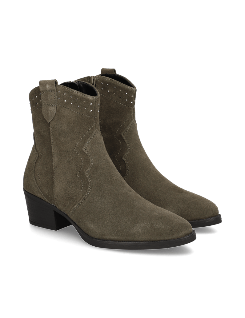 Kate-Gray-Veloursleder-Boot-schwarz