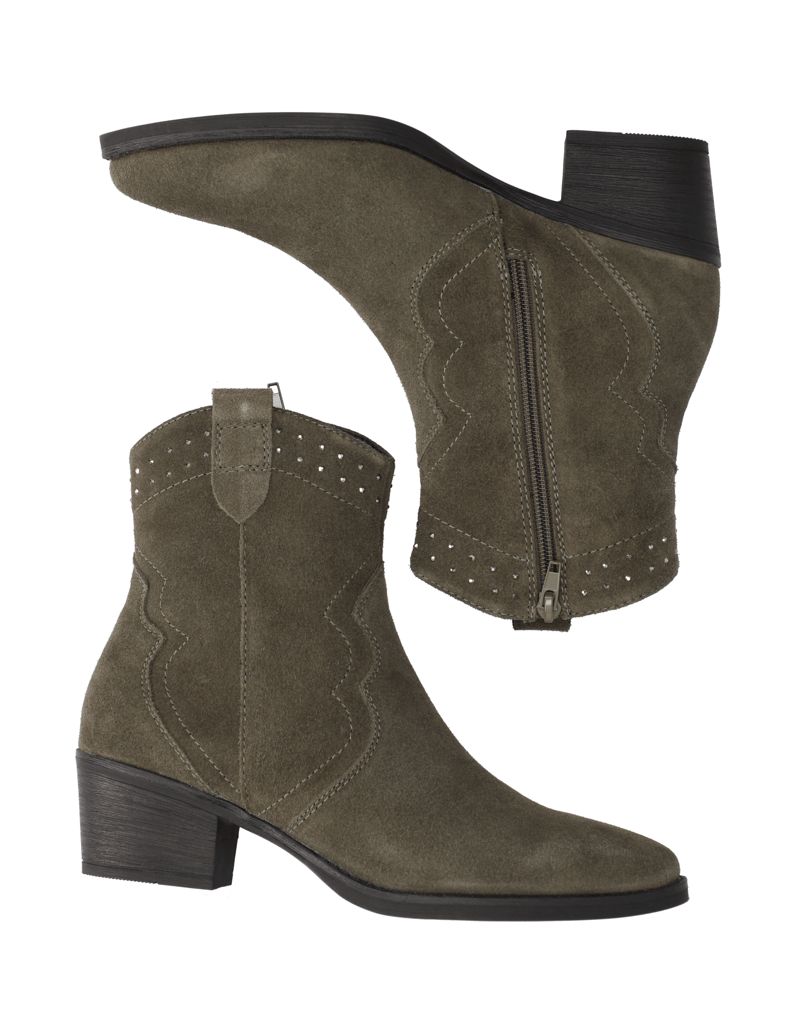 Kate-Gray-Veloursleder-Boot-schwarz