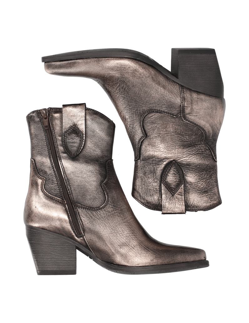 Kate-Gray-Glattleder-Boot-gold