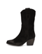 Kate Gray Veloursleder Stiefelette schwarz