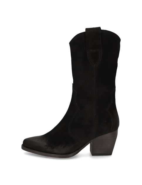 Veloursleder Stiefelette