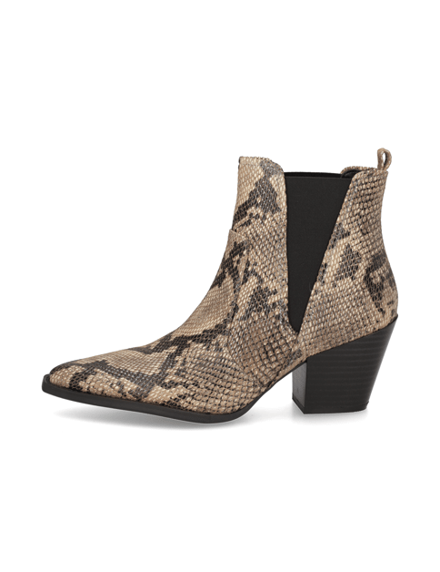 Glattleder Stiefelette