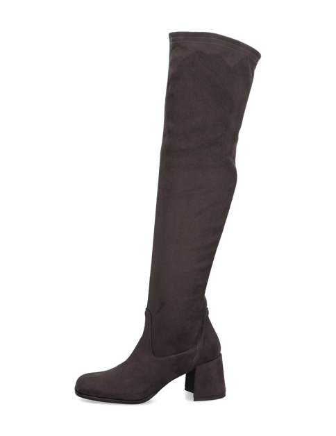 Lederimitat/Textil Overknee