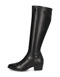 Kate Gray Lederimitat Stiefel schwarz