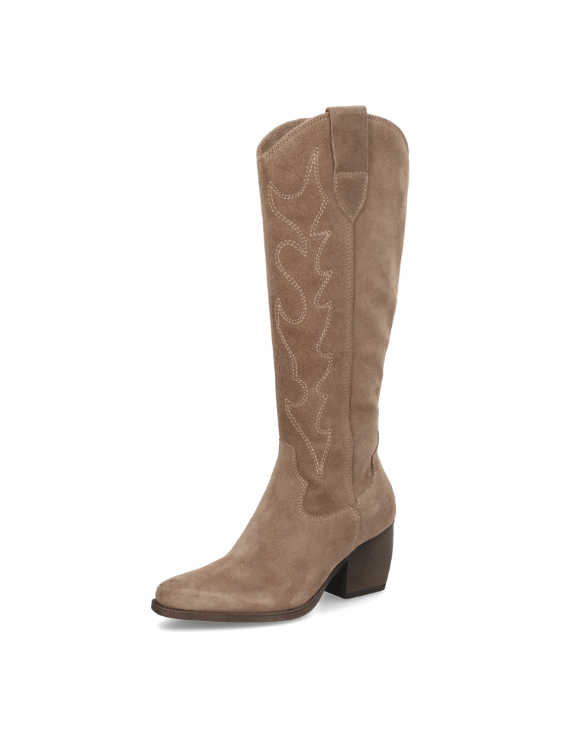 Kate-Gray-Veloursleder-Stiefel-braun