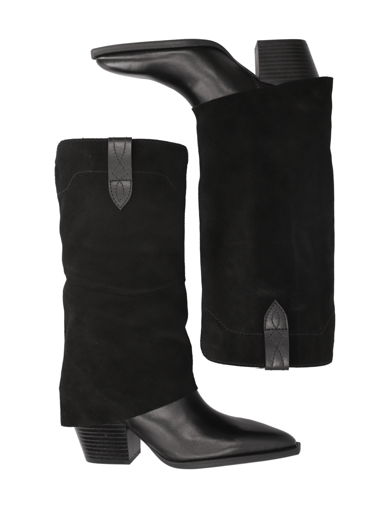 Kate-Gray-Lederkombination-Stiefel-schwarz