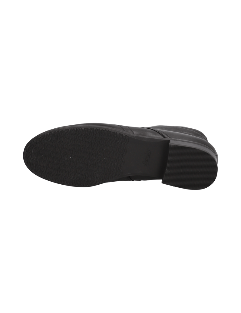 Semler-Glattleder-Stiefelette-schwarz