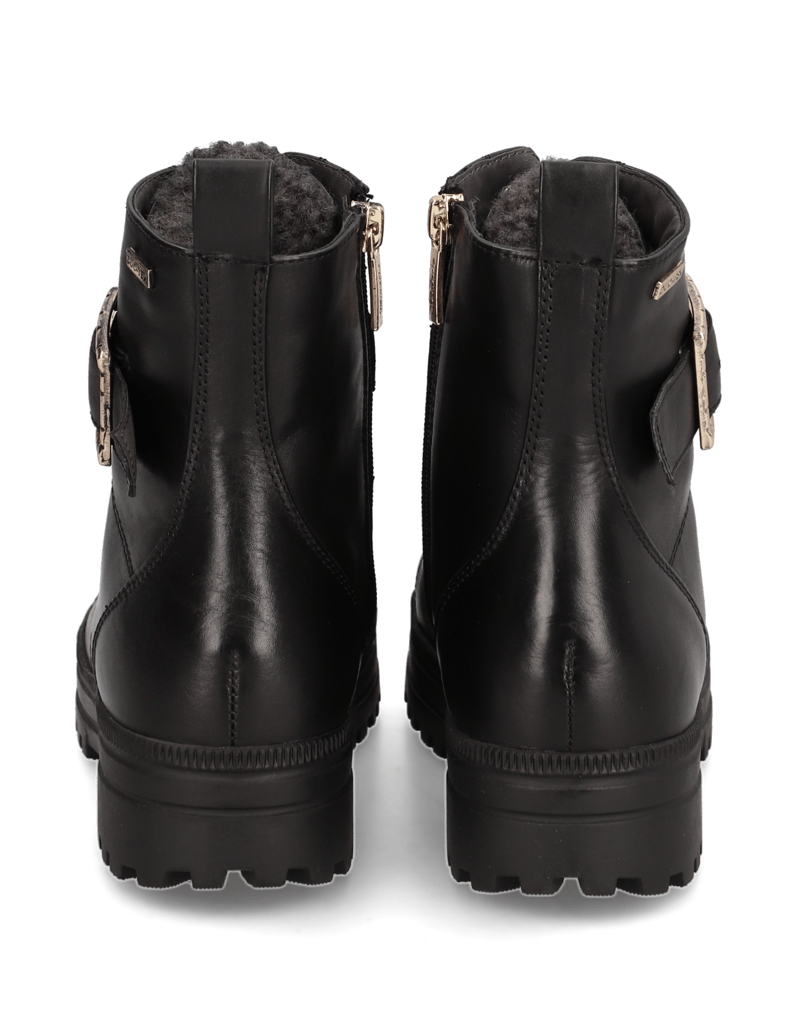 TAMARIS-Comfort-Glattleder-Schnürboot-schwarz