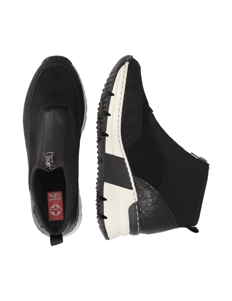 Rieker-Sneaker-High-N6352-schwarz