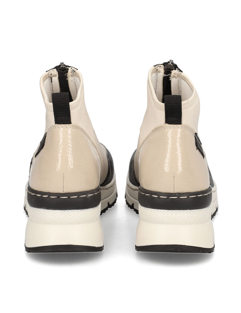 Rieker-Textil-Boot-beige