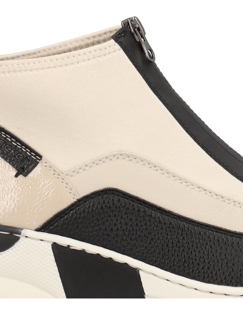 Rieker-Textil-Boot-beige