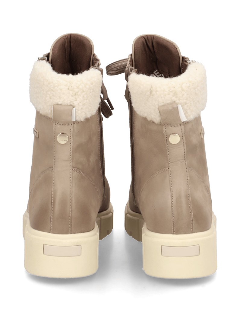 DELKA-Schnürboot-beige