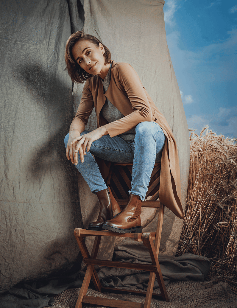 DELKA-Chelsea-Boot-cognac