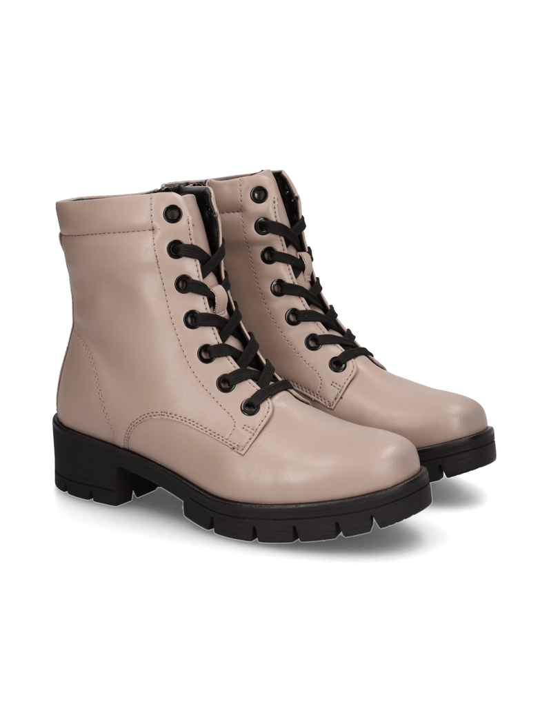 DELKA-Schnürboot-beige
