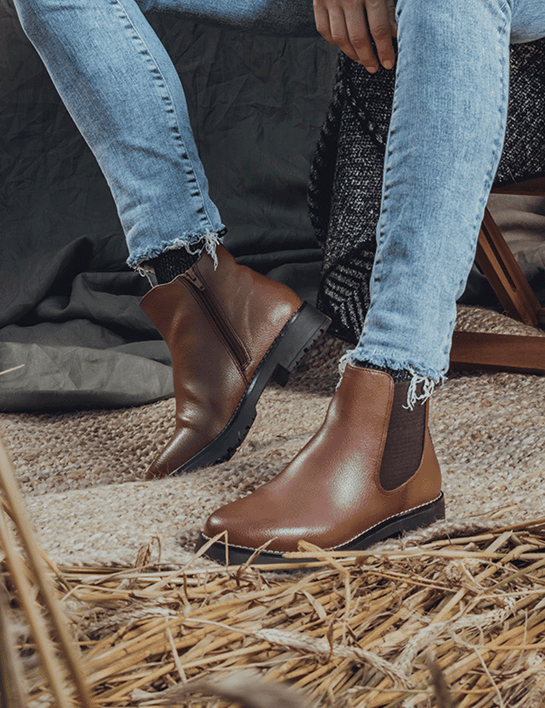 DELKA-Chelsea-Boot-schwarz
