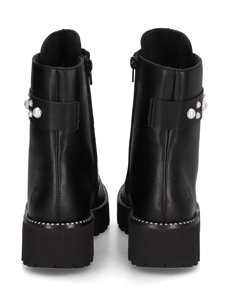 Rieker-Schnürboot-schwarz