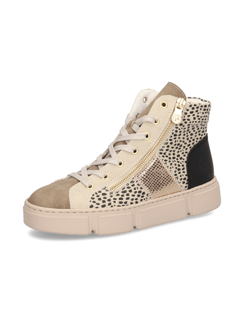Rieker-Schnürboot-beige