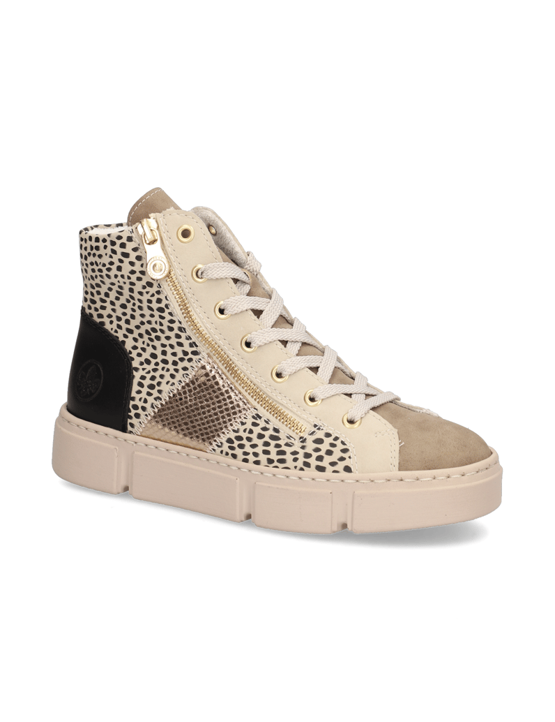 Rieker-Schnürboot-beige
