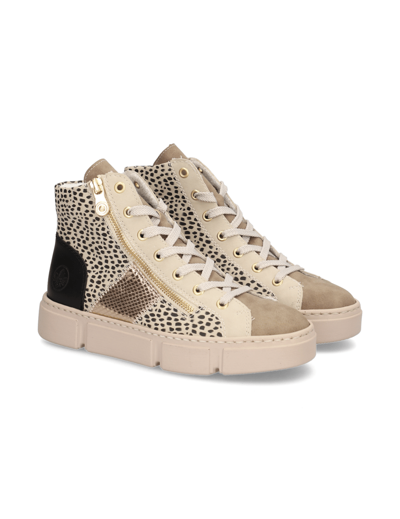 Rieker-Schnürboot-beige