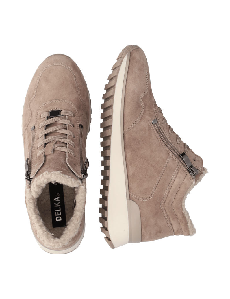 DELKA-Sneaker-Mid-Cut-beige