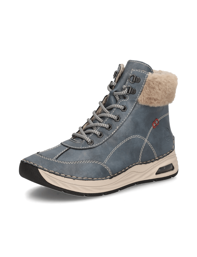 Rieker-Schnürboot-blau