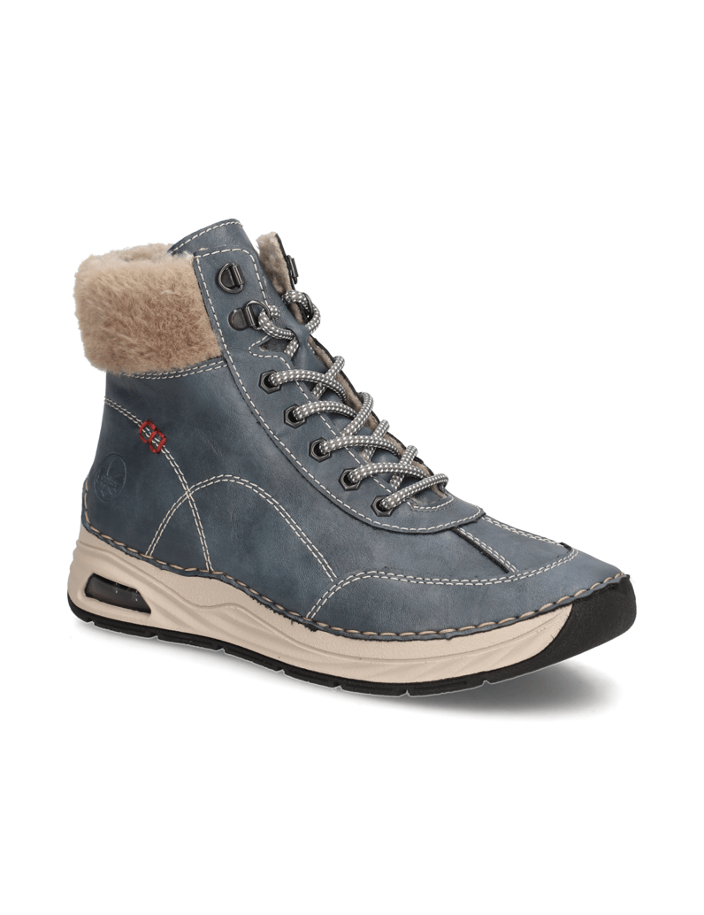 Rieker-Schnürboot-blau