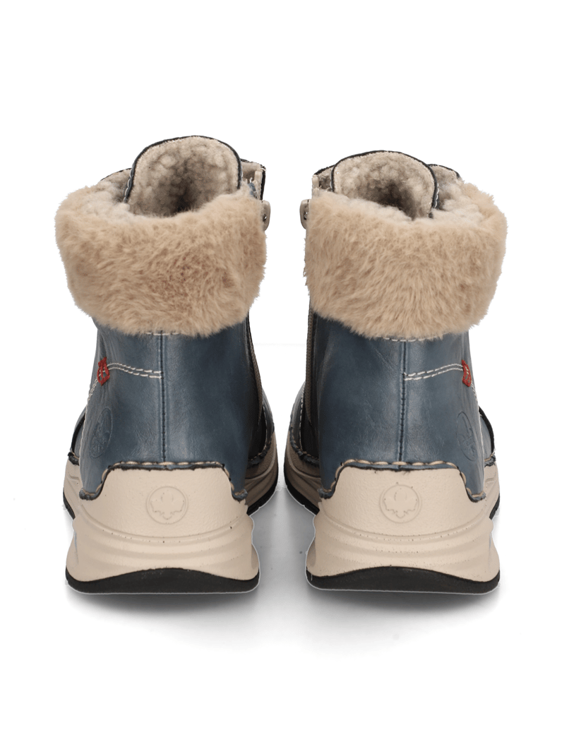 Rieker-Schnürboot-blau