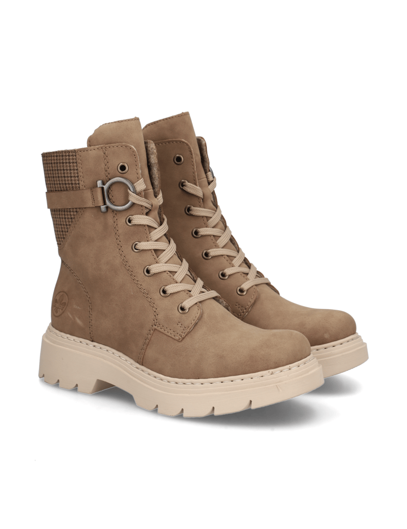 Rieker-Schnürboot-beige