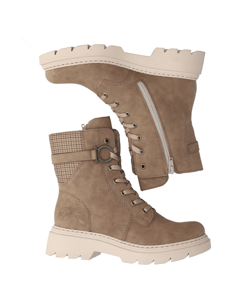 Rieker-Schnürboot-beige