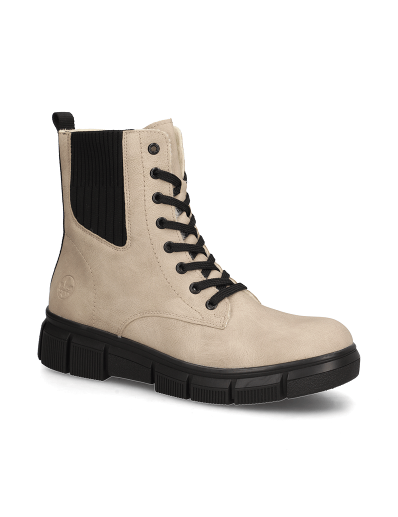 Rieker-Schnürboot-beige