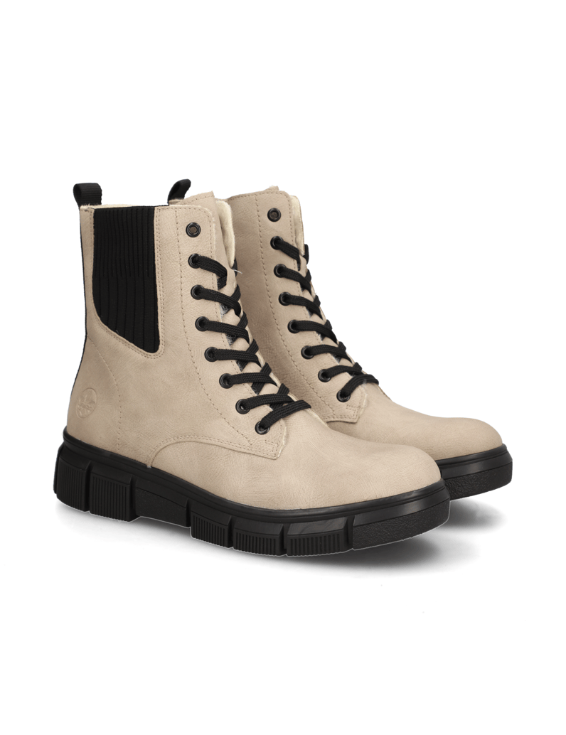 Rieker-Schnürboot-beige