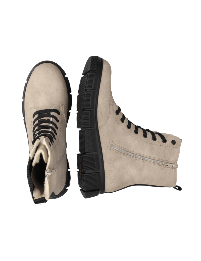 Rieker-Schnürboot-beige