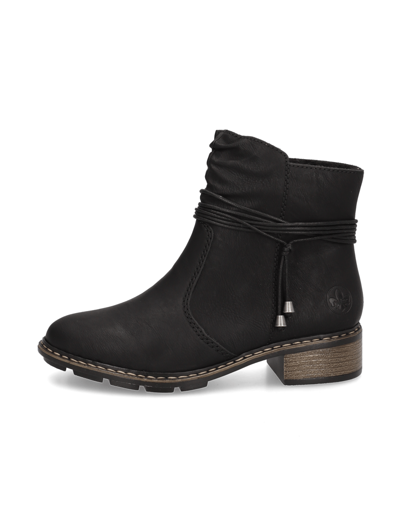 Rieker-Stiefelette-schwarz