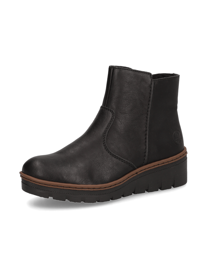 Rieker-Stiefelette-schwarz