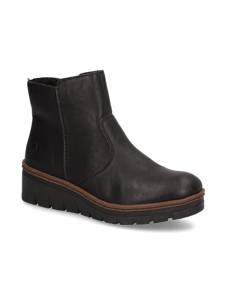 Rieker-Stiefelette-schwarz