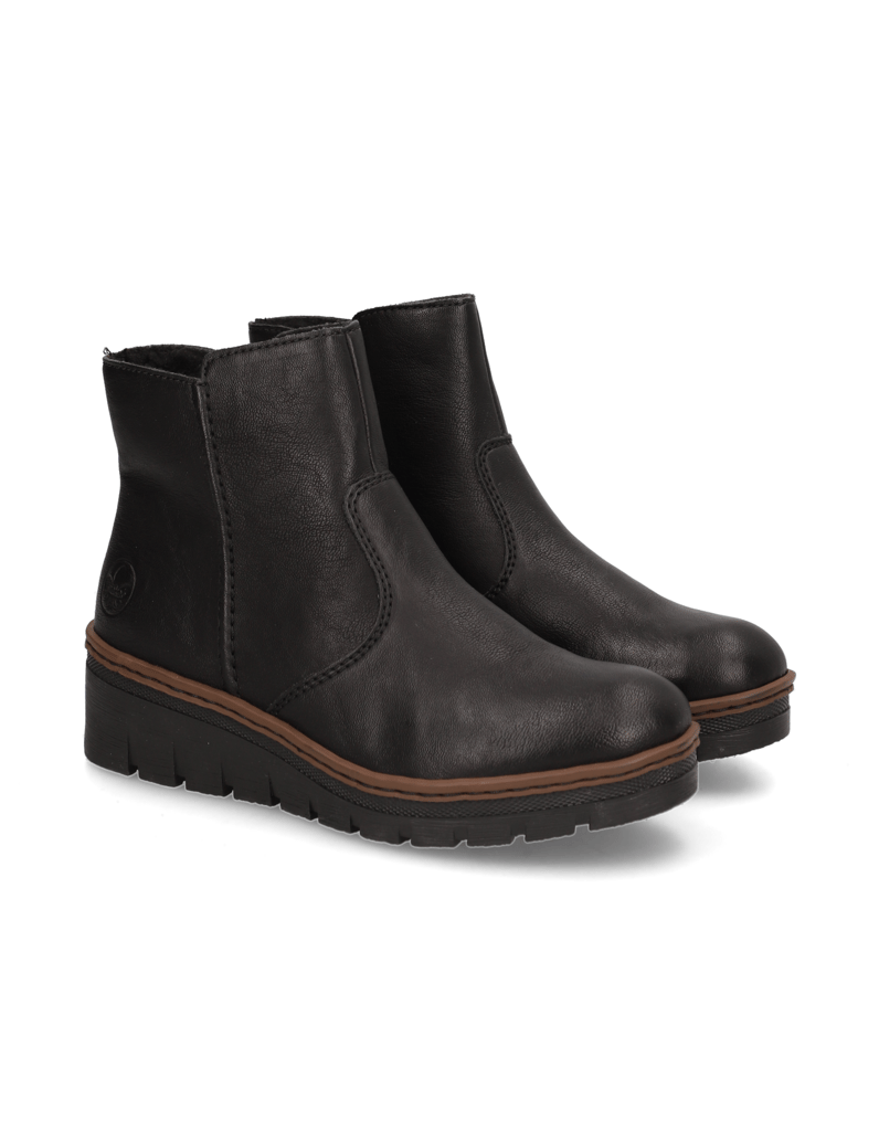 Rieker-Stiefelette-schwarz