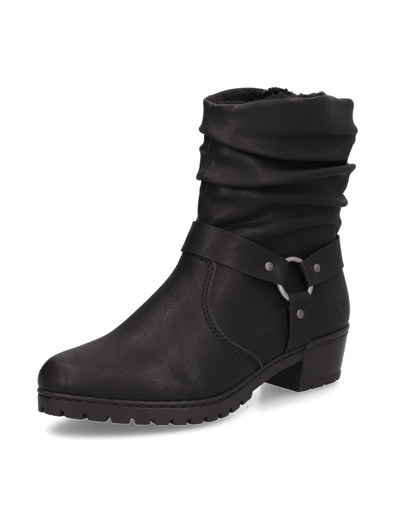 Rieker-Stiefelette-schwarz