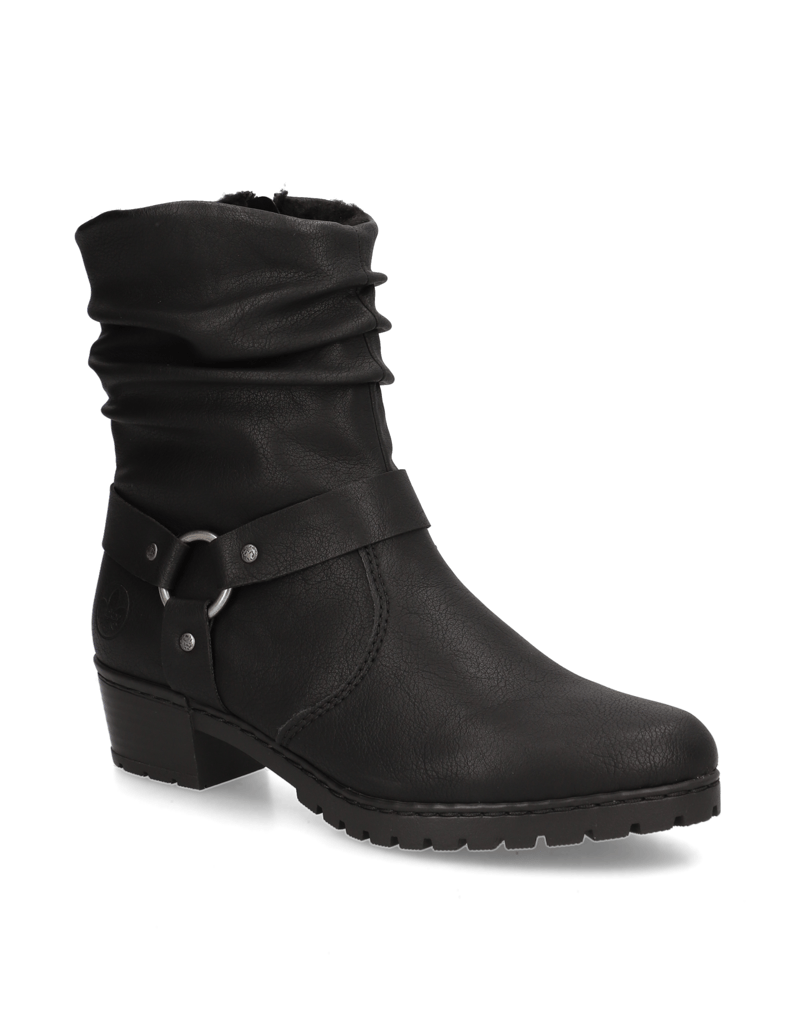 Rieker-Stiefelette-schwarz