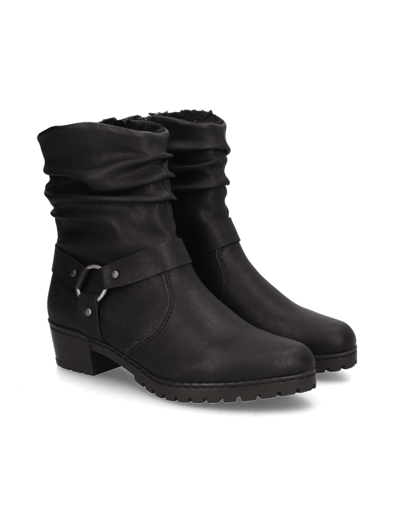 Rieker-Stiefelette-schwarz