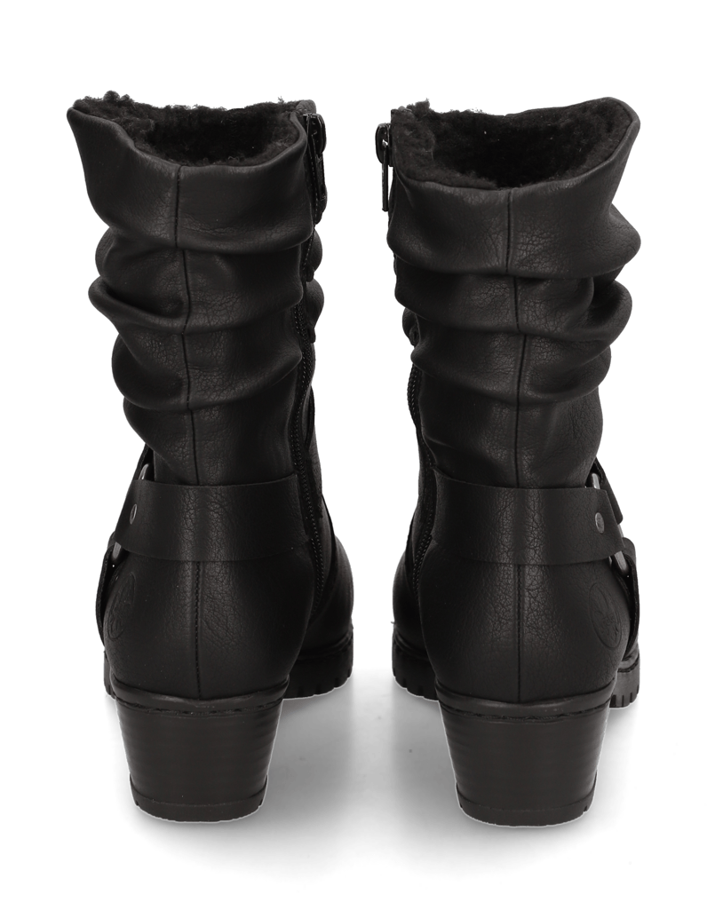 Rieker-Stiefelette-schwarz