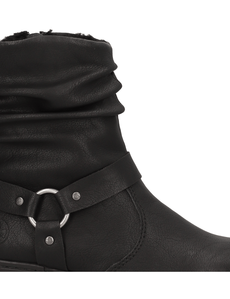 Rieker-Stiefelette-schwarz
