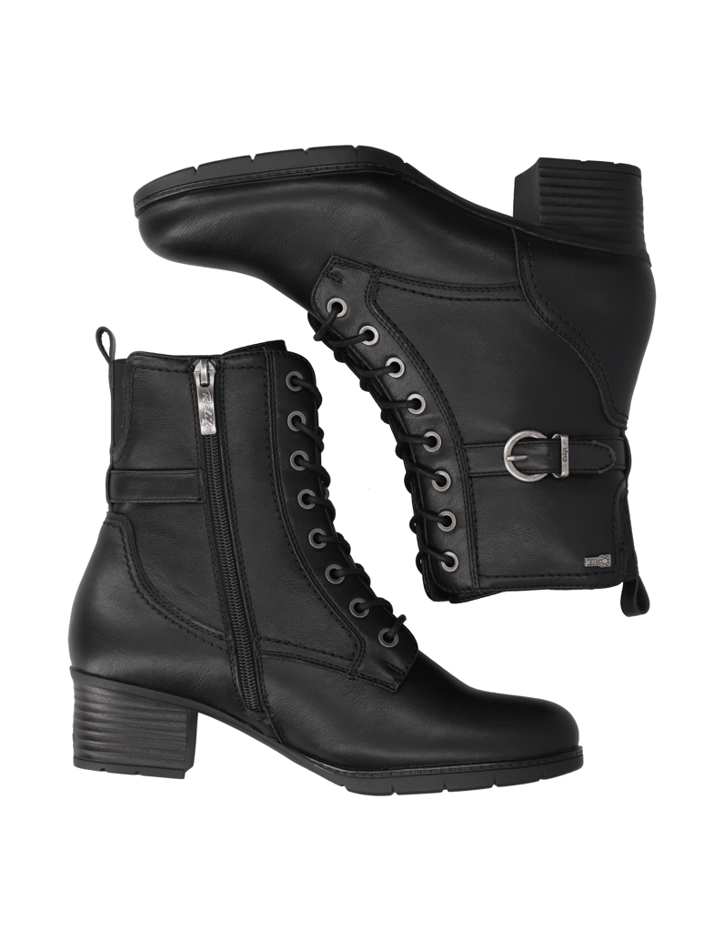 RELIFE-Schnürstiefelette-schwarz