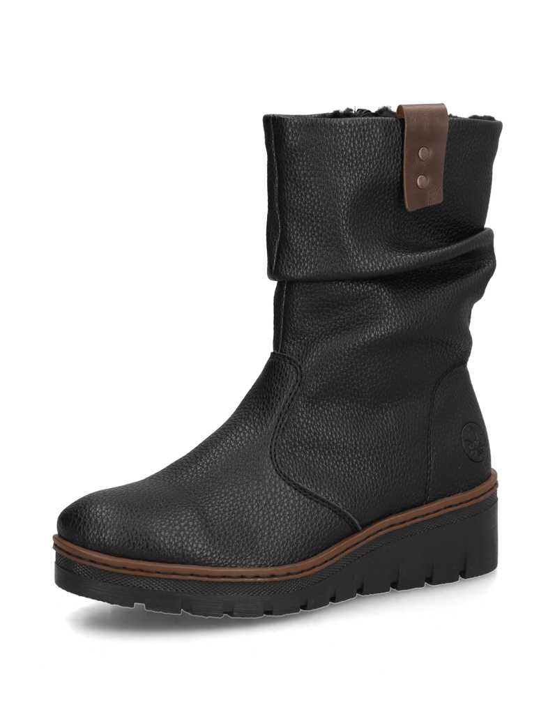 Rieker-Stiefelette-schwarz