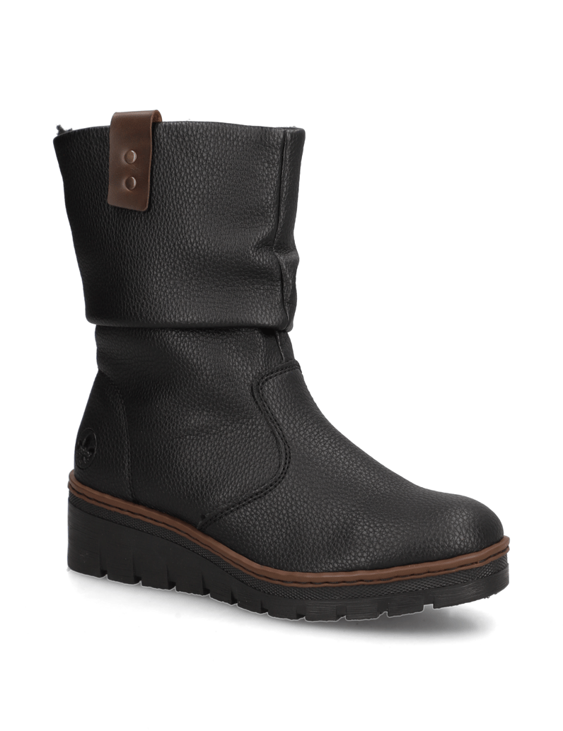 Rieker-Stiefelette-schwarz