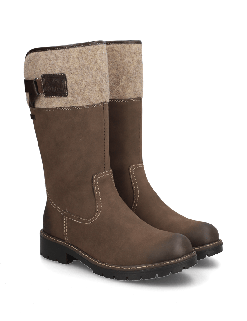 Rieker-Stiefel-grau