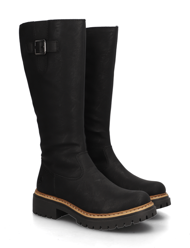 Rieker-Stiefel-schwarz