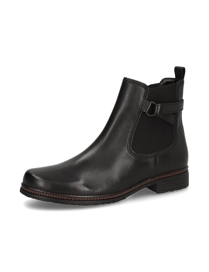Gabor-Glattleder-Chelsea-Boot-schwarz