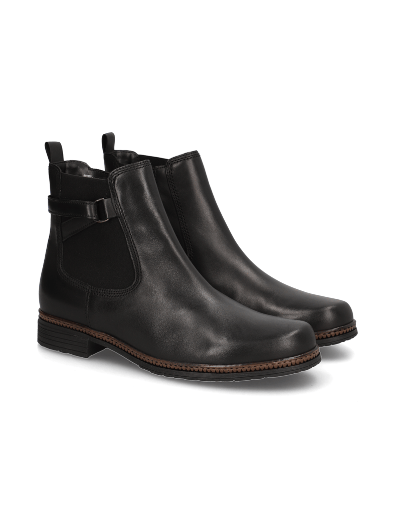 Gabor-Glattleder-Chelsea-Boot-schwarz
